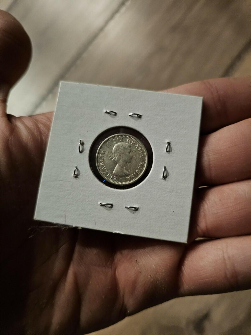 1964 Canada Canadian 10 Cents Elizabeth II Sailboat Silver Coin