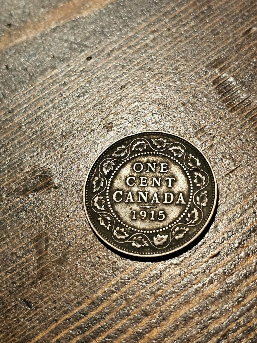 1915 Canada Large Cent King George V