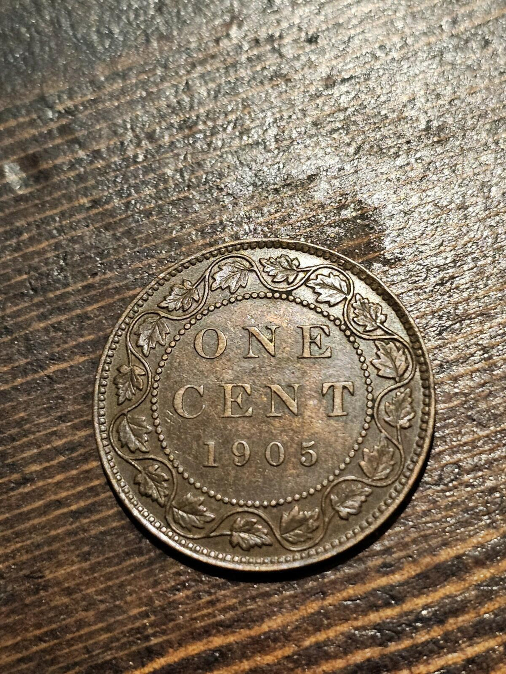 1905 Canada Large Cent Penny Coin