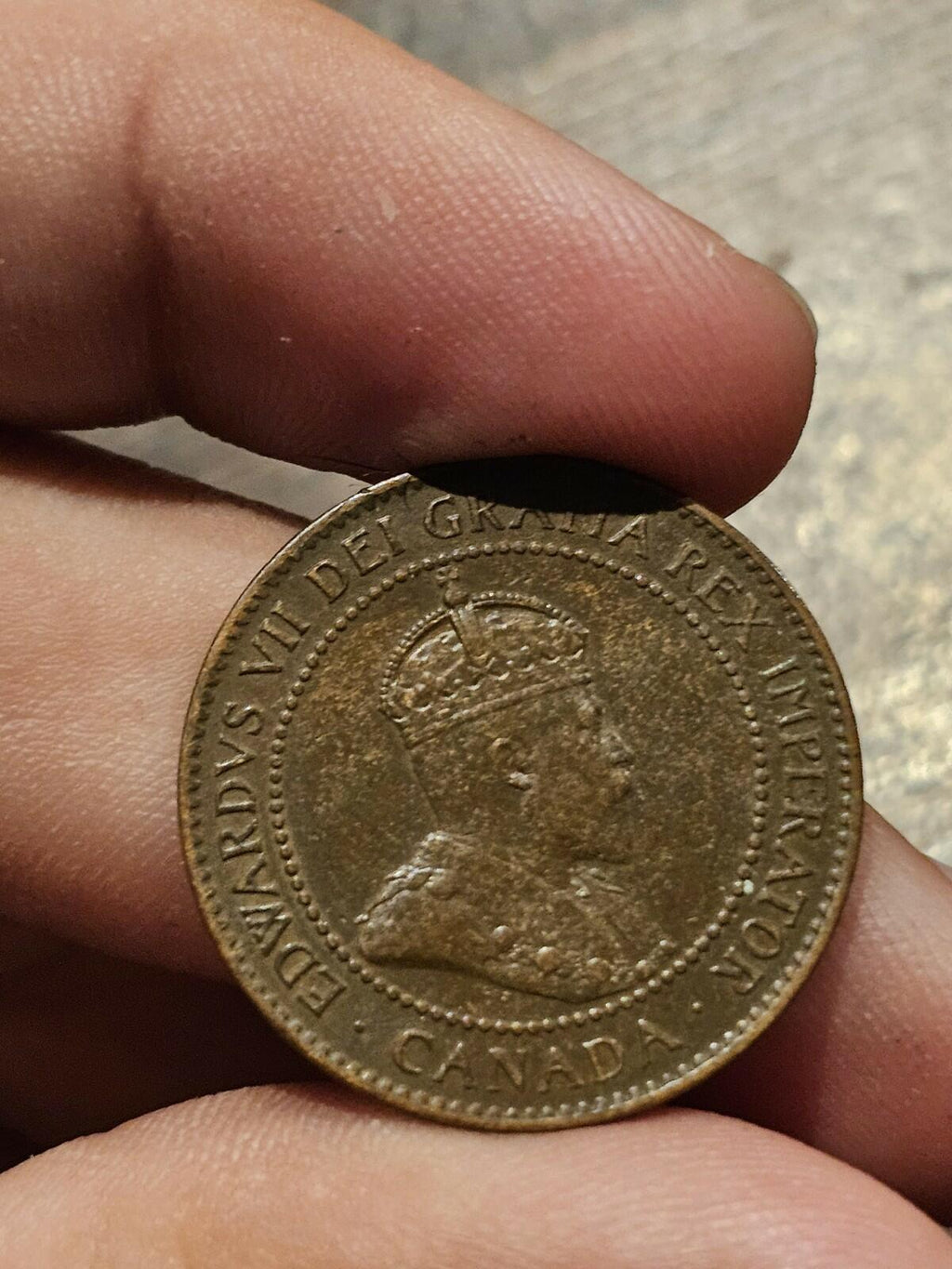 1905 Canada Large Cent Penny Coin