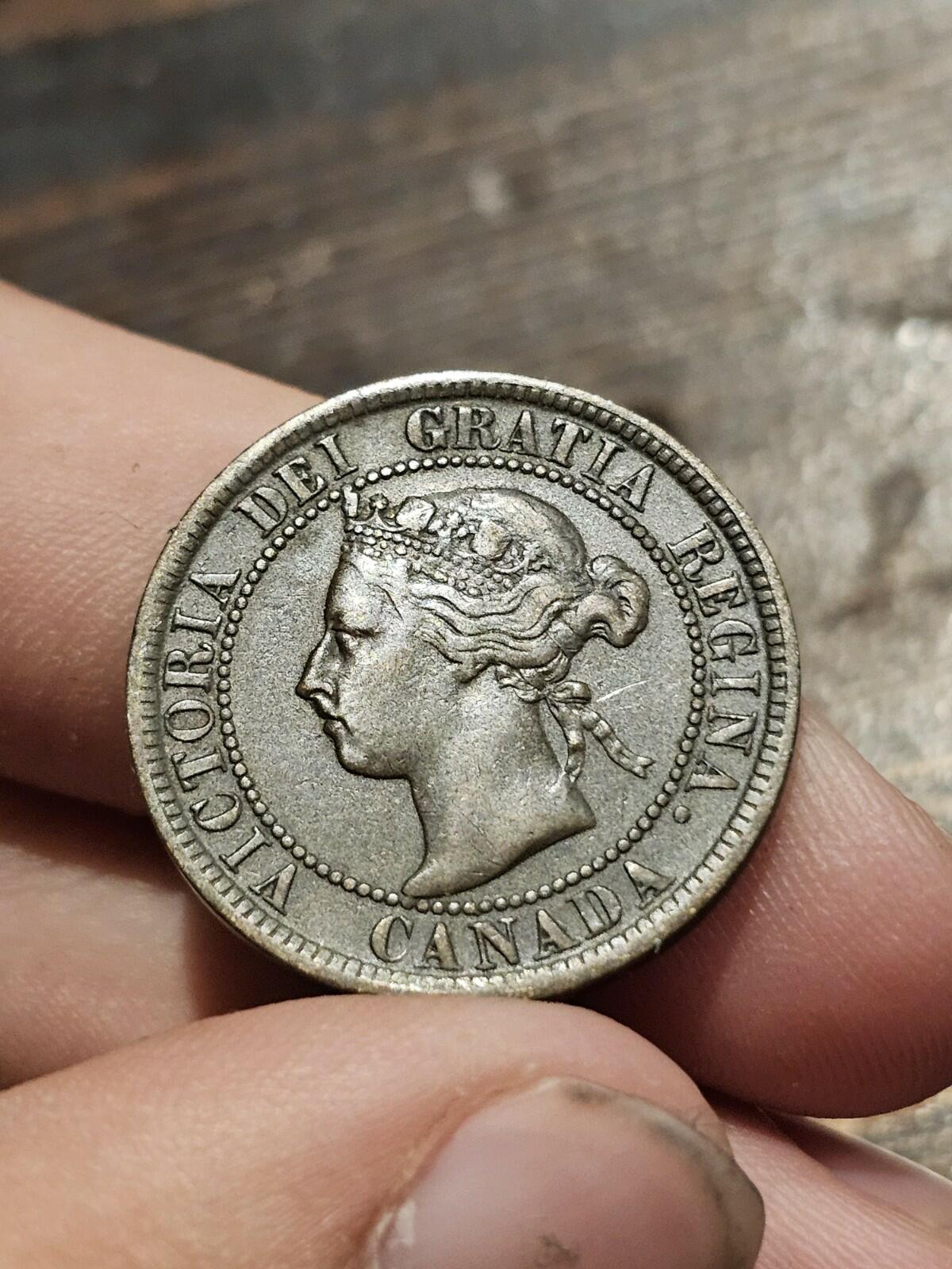 1894 Canada Large Cent Penny