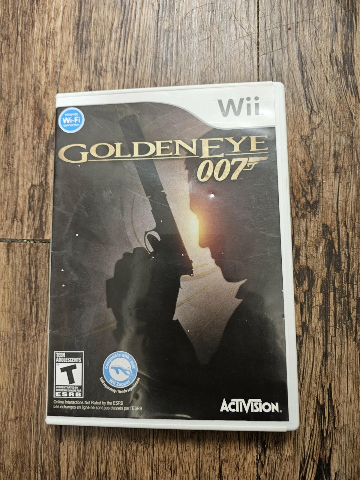 007 GoldenEye (Nintendo Wii, 2010) CIB COMPLETE