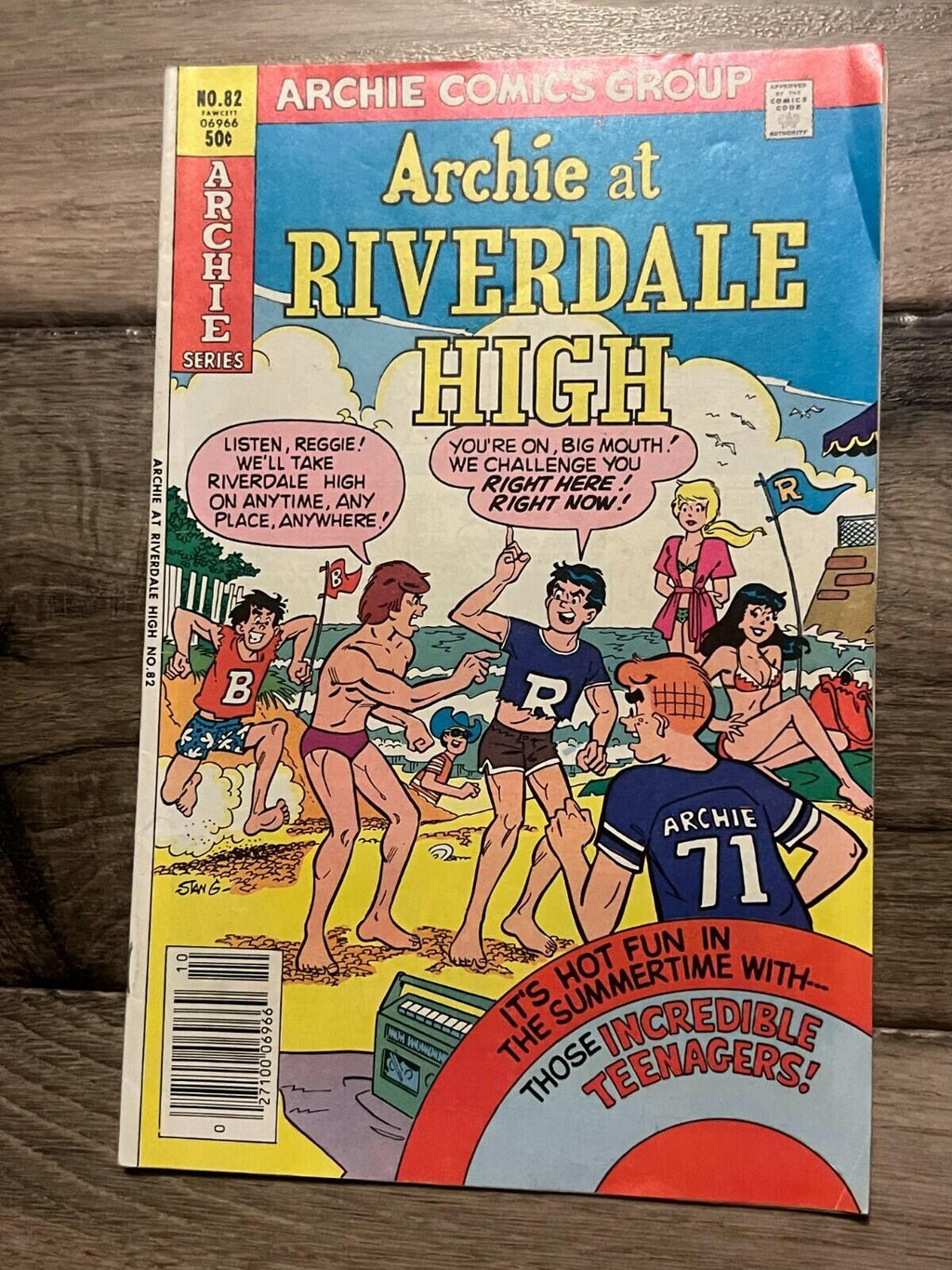 Archie Comics: Archie At Riverdale High #82 1982