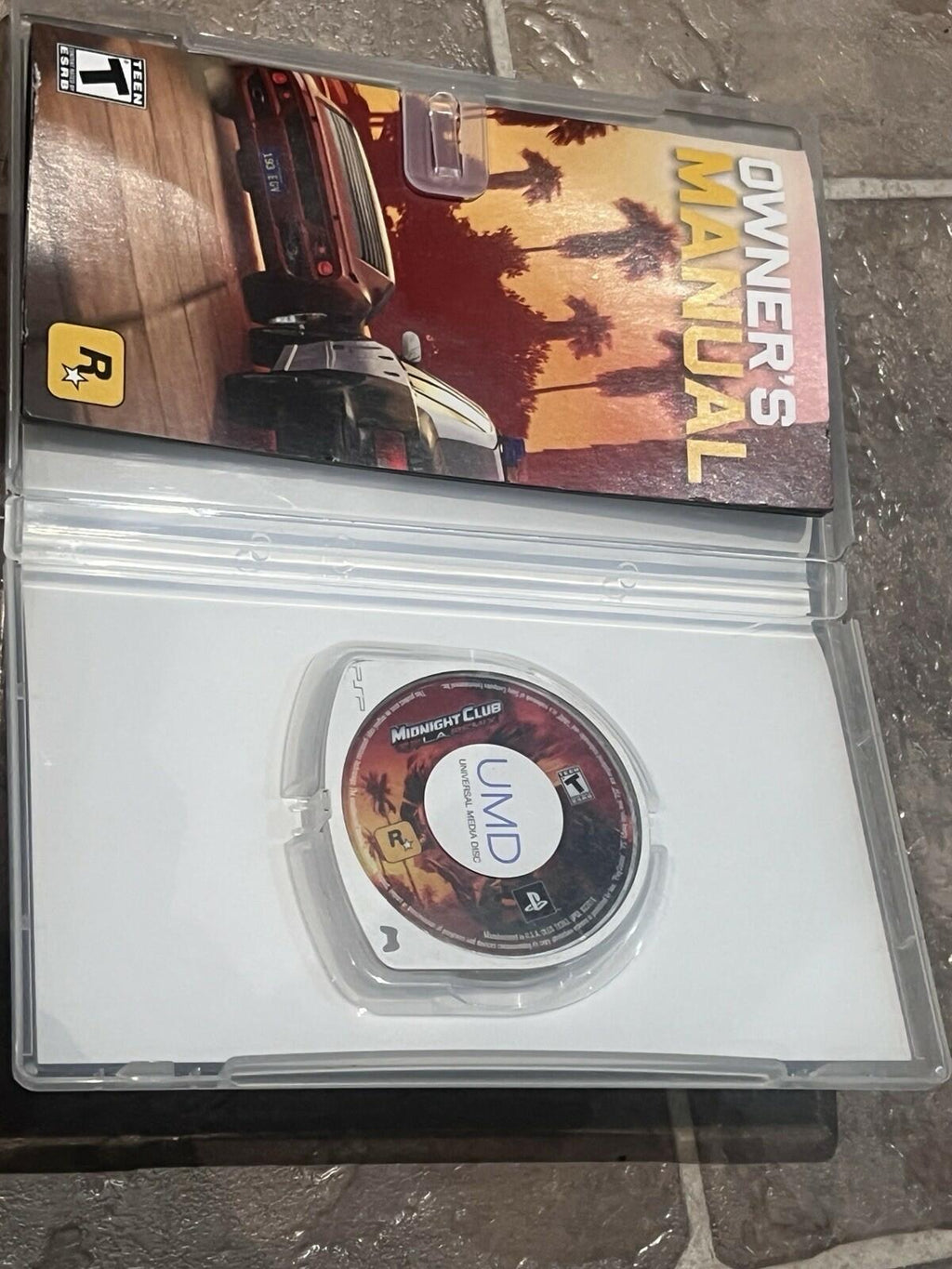 Midnight Club LA L.A. Remix (Sony PSP Playstation Portable, 2008) CIB