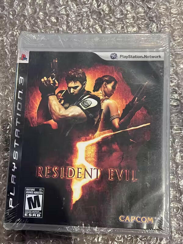 Resident Evil 5 (Sony Playstation 3 PS3, 2009) BRAND NEW TORN SEAL
