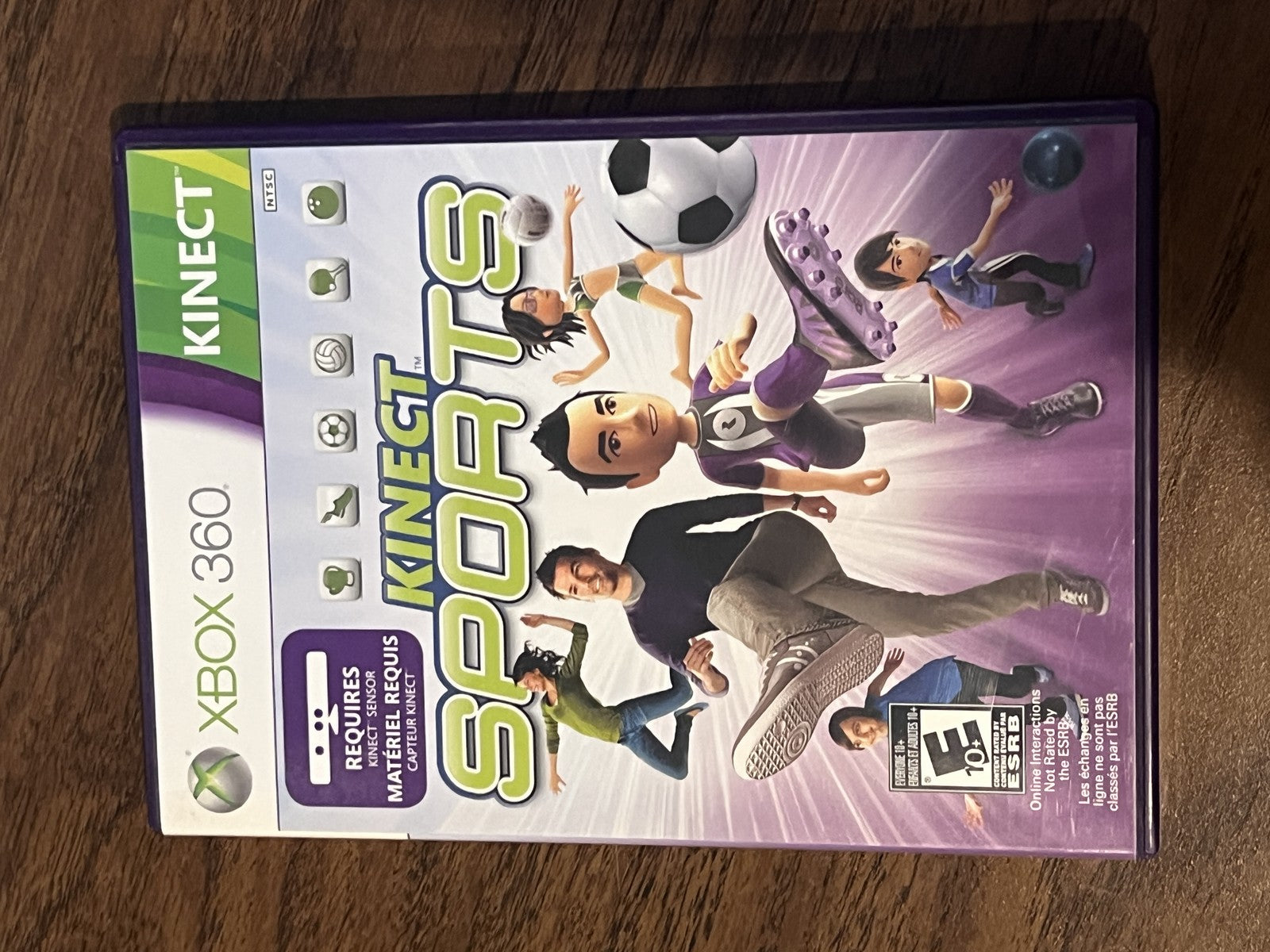 Kinect Sports (Microsoft Xbox 360, 2010) CIB COMPLETE