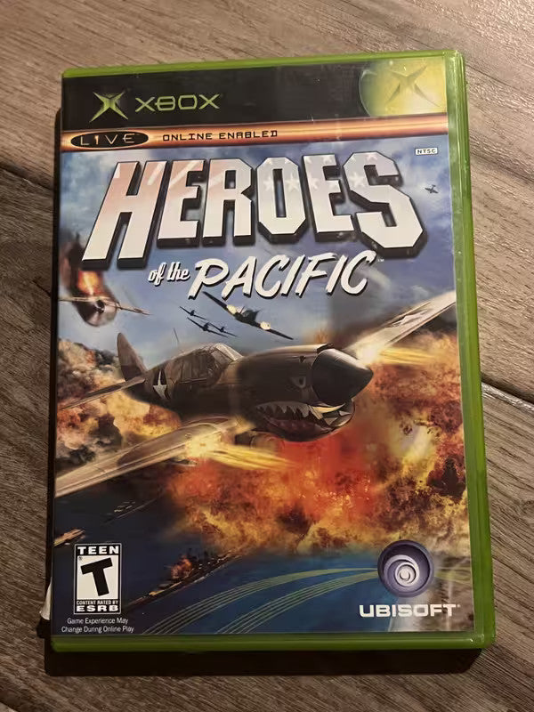 Heroes of the Pacific (Microsoft Xbox, 2005) CIB COMPLETE