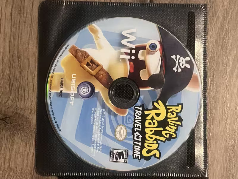 Raving Rabbids: Travel in Time (Nintendo Wii, 2010) DISC ONLY