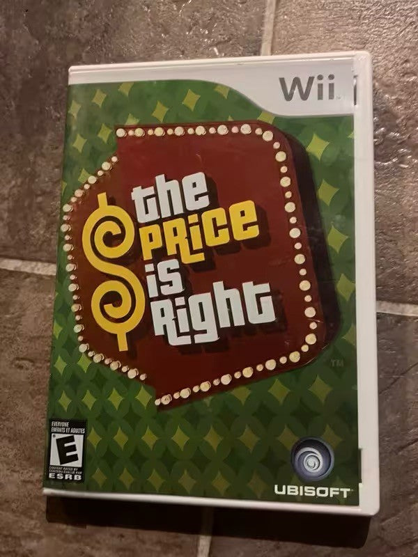The Price is Right (Nintendo Wii, 2008) CIB COMPLETE
