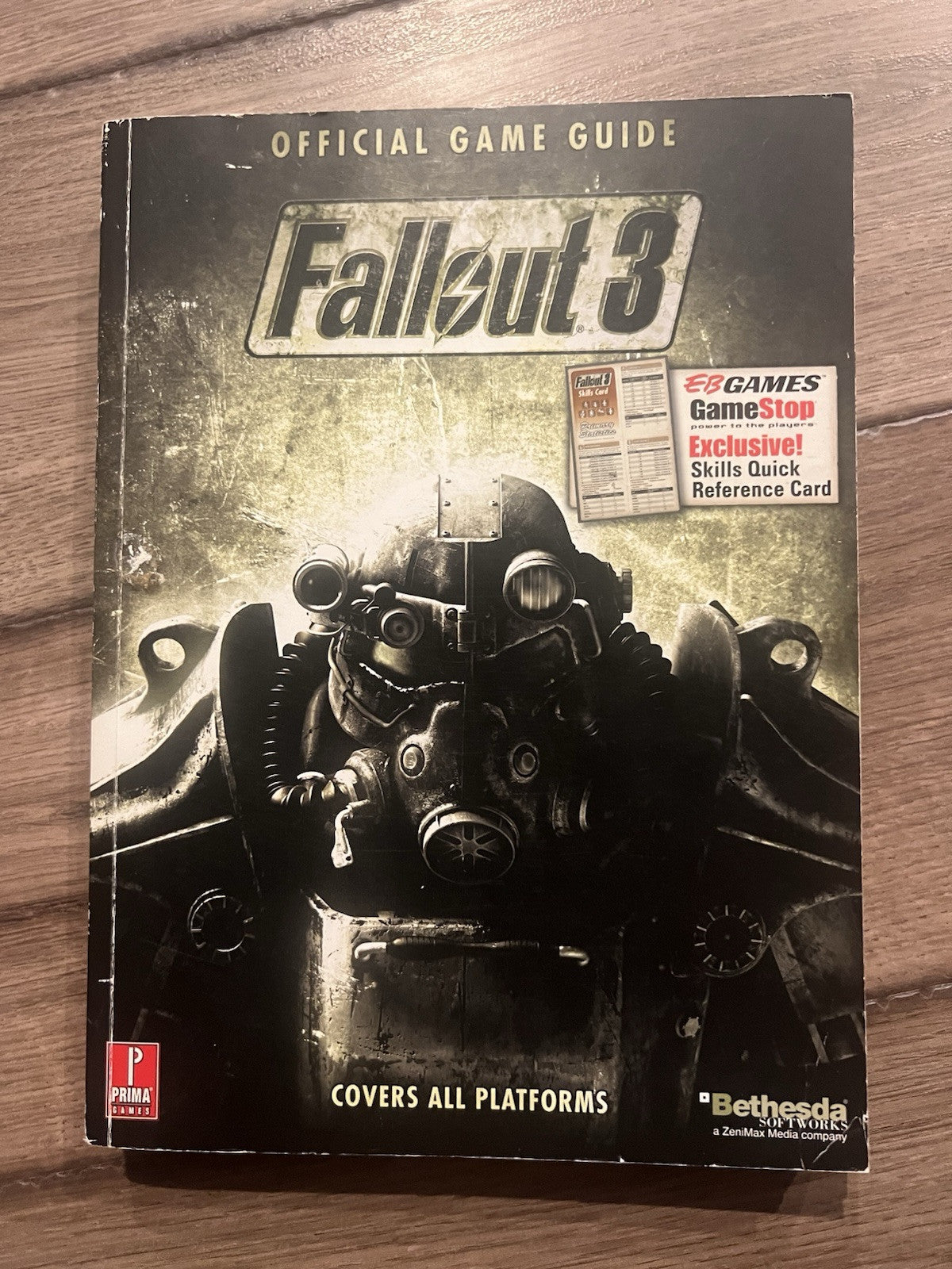 Fallout 3: Prima Official Game Guide Gamestop Edition W/ Map & Card