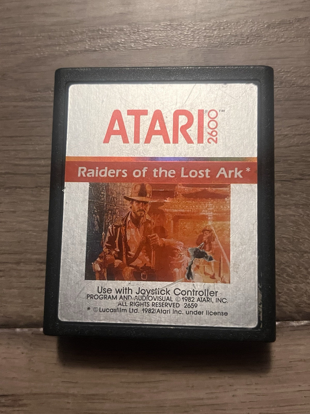 Raiders of the Lost Ark (Atari 2600, 1982) CART ONLY