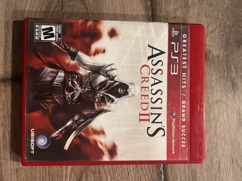 Assassin's Creed II: Greatest Hits (Sony Playstation 3, 2009) NO MANUAL