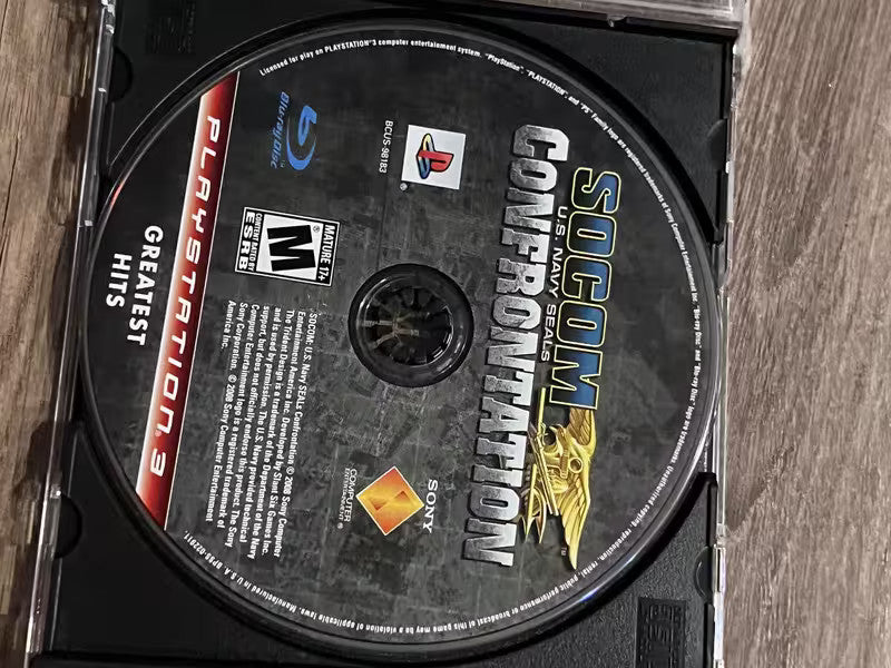 SOCOM Confrontation: Greatest Hits (Sony Playstation 3, 2008) DISC ONLY