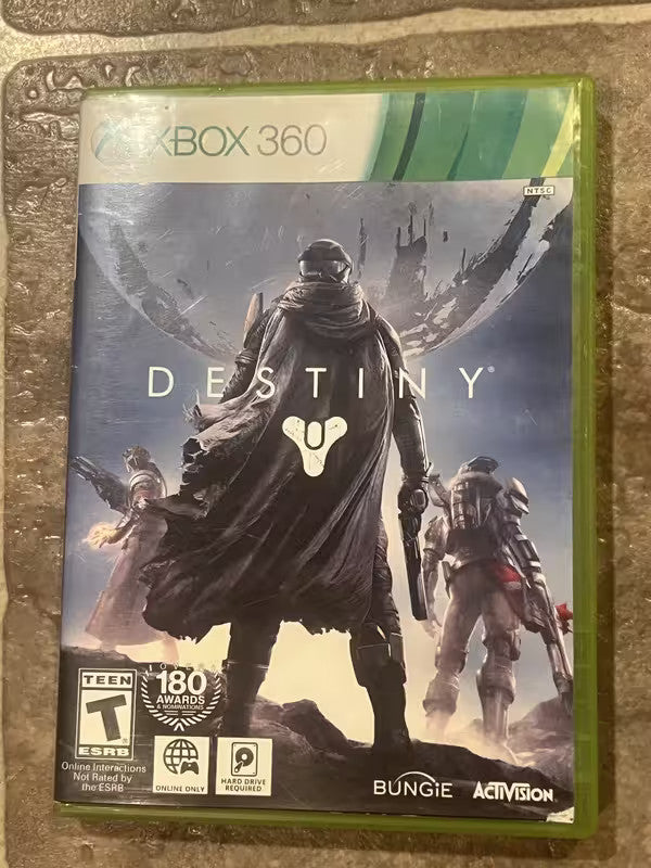 Destiny (Microsoft Xbox 360, 2014) NO MANUAL