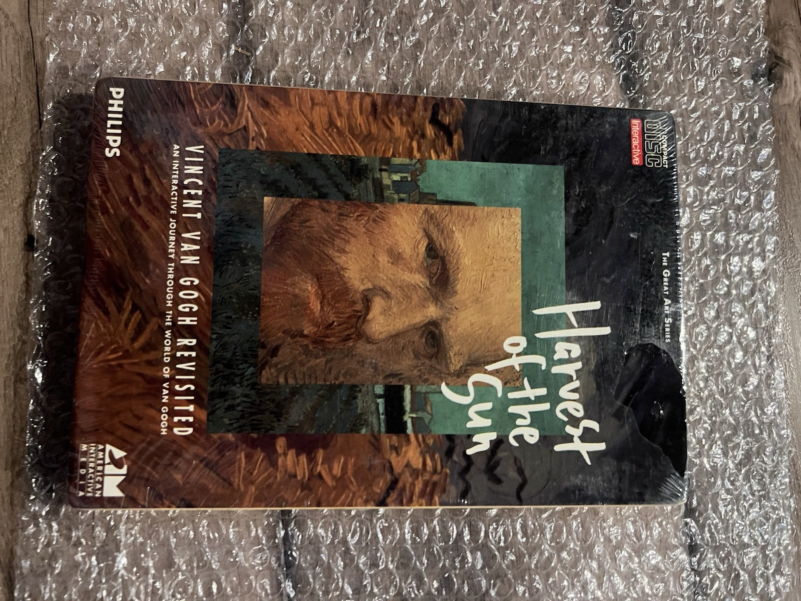 Harvest Of The Sun: Vincent Van Gogh (Phillips CD-i, 1991) LONGBOX SEALED
