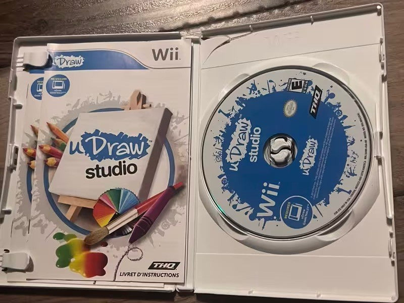 uDraw Studio (Nintendo Wii, 2010) NO ARTWORK
