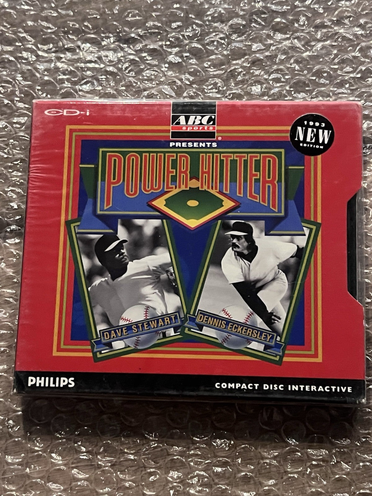 ABC Sports Presents Power Hitter (Philips CD-i, 1992) BRAND NEW