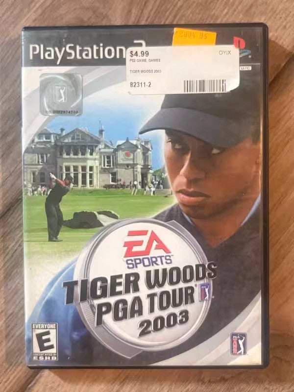 Tiger Woods 2003 (Sony Playstation 2, 2002) NO MANUAL