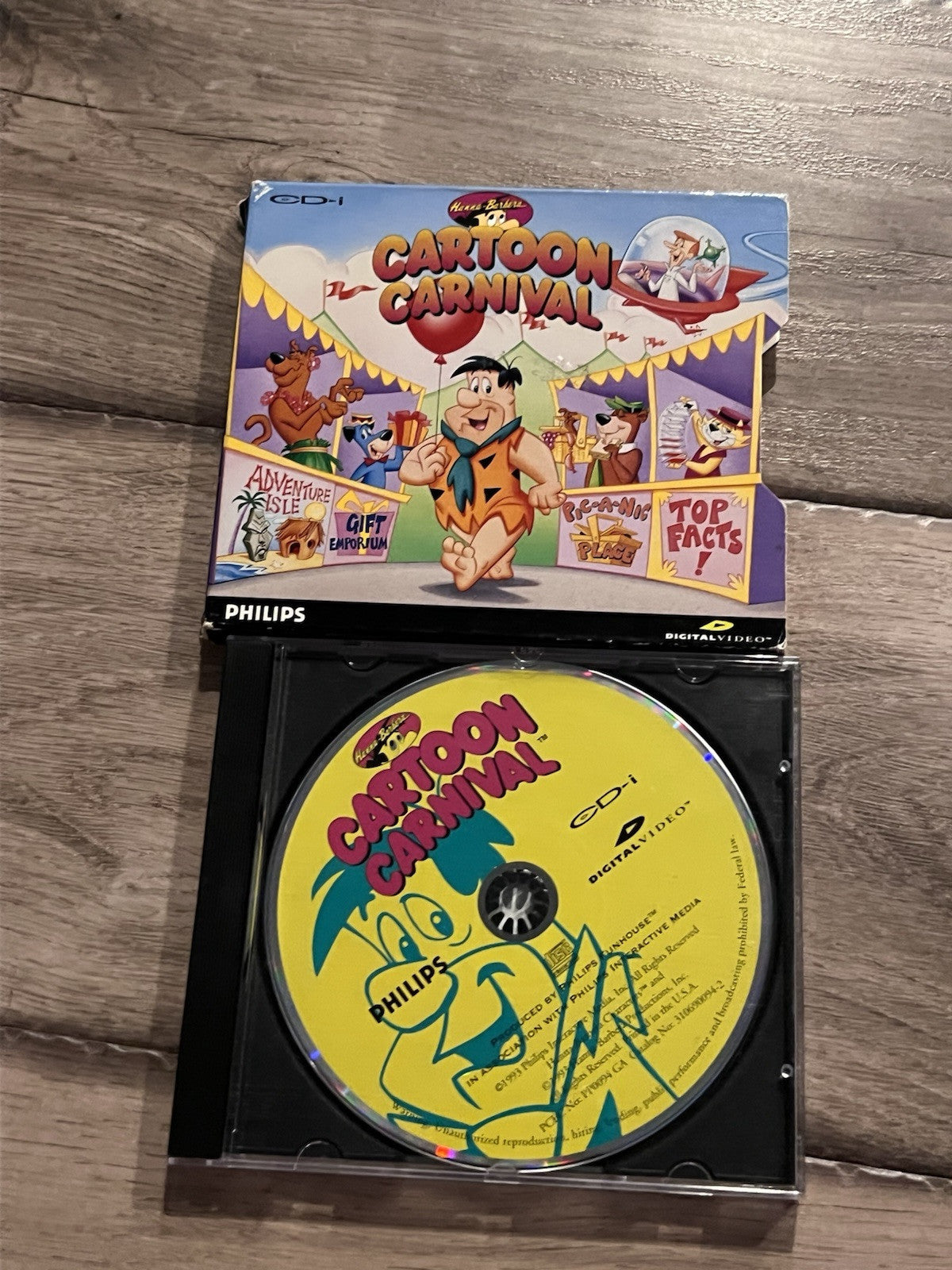 Hanna Barbera Cartoon Carnival (Phillips CD-i, 1993) NO ARTWORK