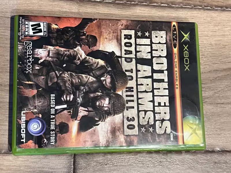 Brothers in Arms: Road to Hill 30 (Microsoft Xbox, 2005) NO MANUAL