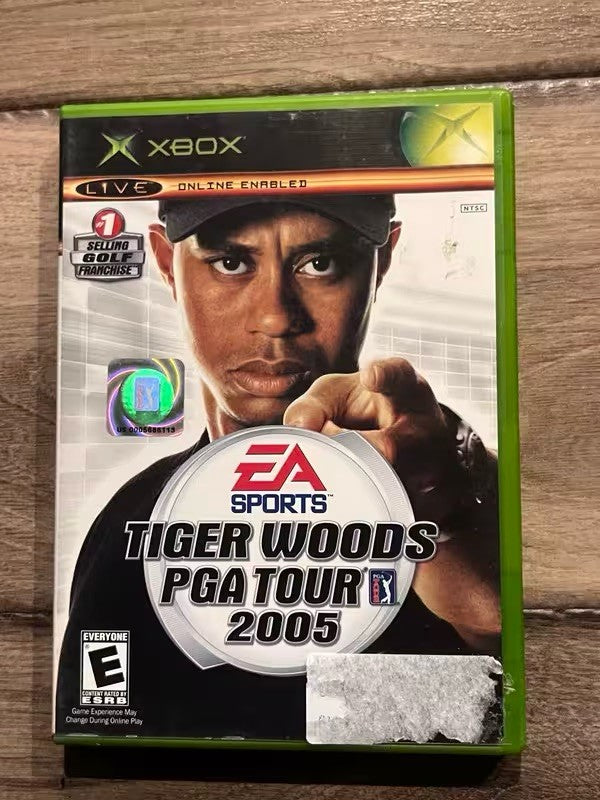Tiger Woods PGA Tour 2005 (Microsoft Xbox, 2004) CIB