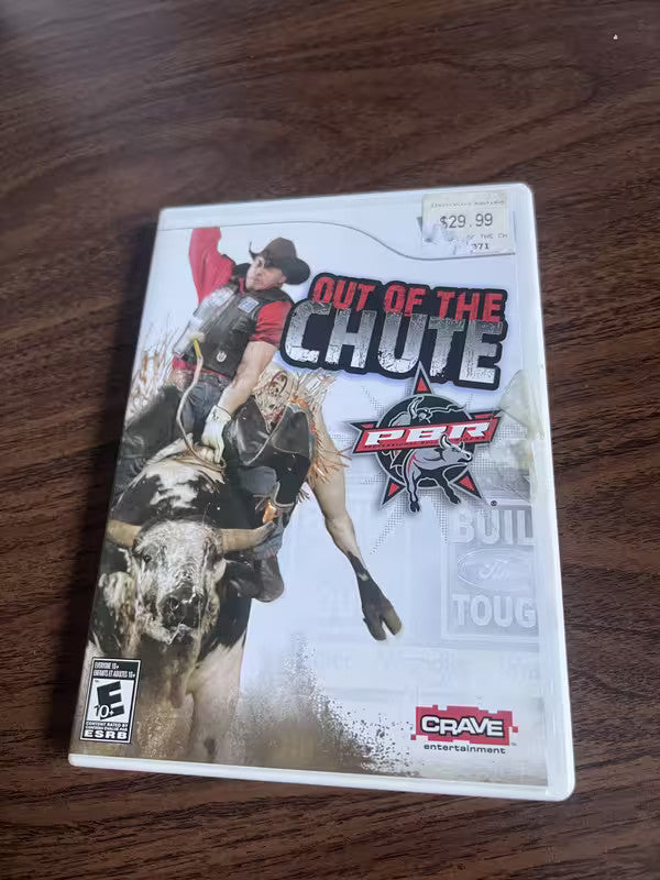 PBR Out of the Chute (Nintendo Wii, 2008) CIB COMPLETE
