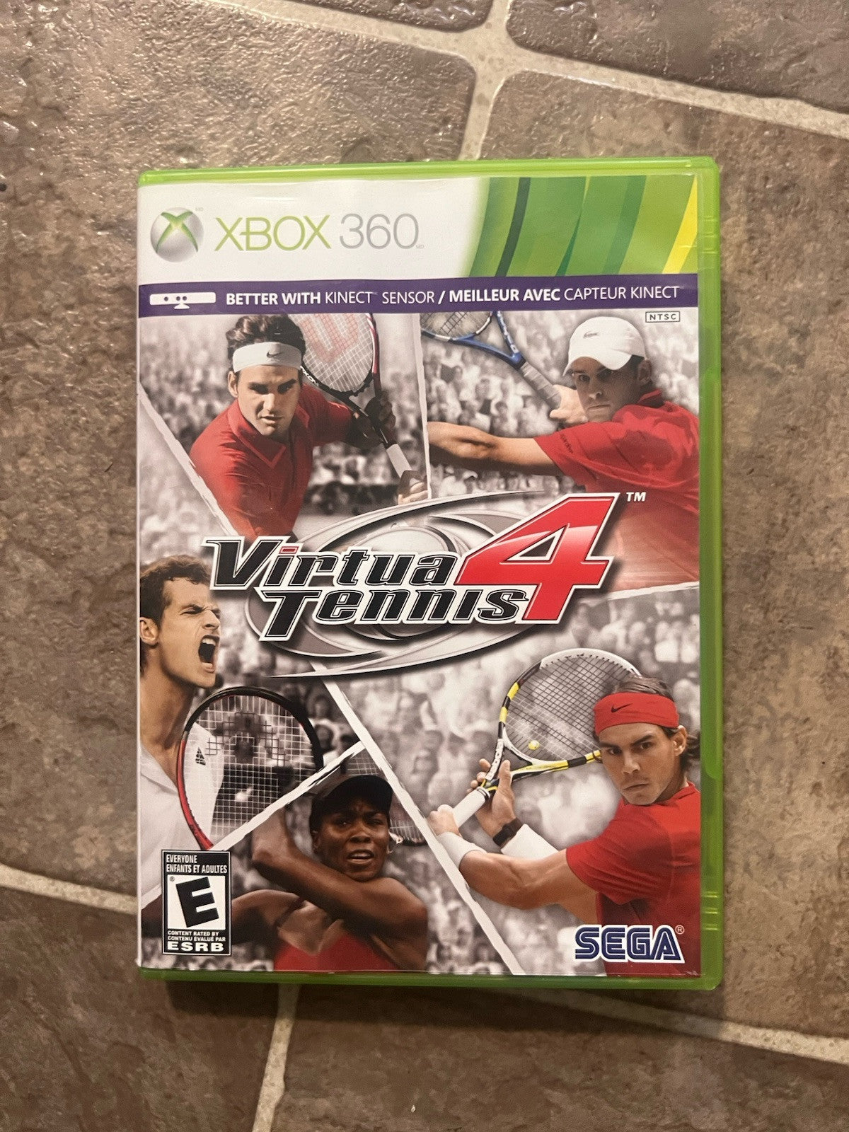 Virtua Tennis 4 (Microsoft Xbox 360, 2011) CIB COMPLETE