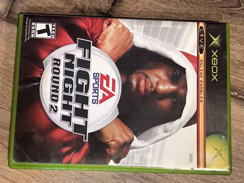 Fight Night Round 2 (Microsoft Xbox, 2005) NO MANUAL
