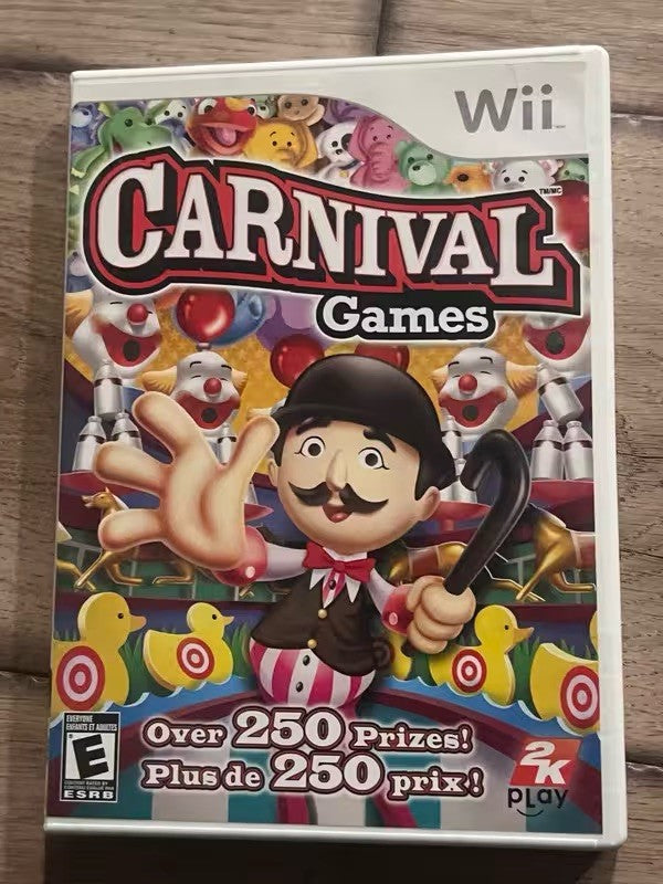 Carnival Games (Nintendo Wii, 2007) CIB