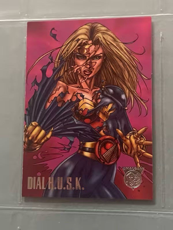 1996 DC Marvel Amalgam Comics Dial H.U.S.K. #40 Base Card