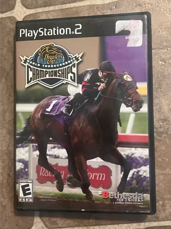 Breeders' Cup World Thoroughbred Championships (Playstation 2 PS2, 2005) CIB