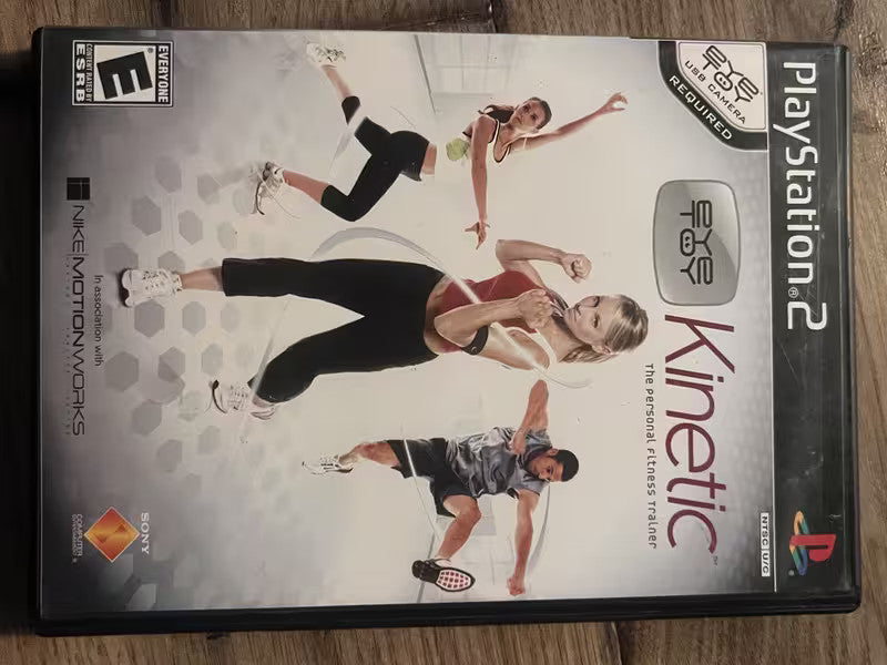 Eye Toy Kinetic (Sony Playstation 2, 2005) CIB