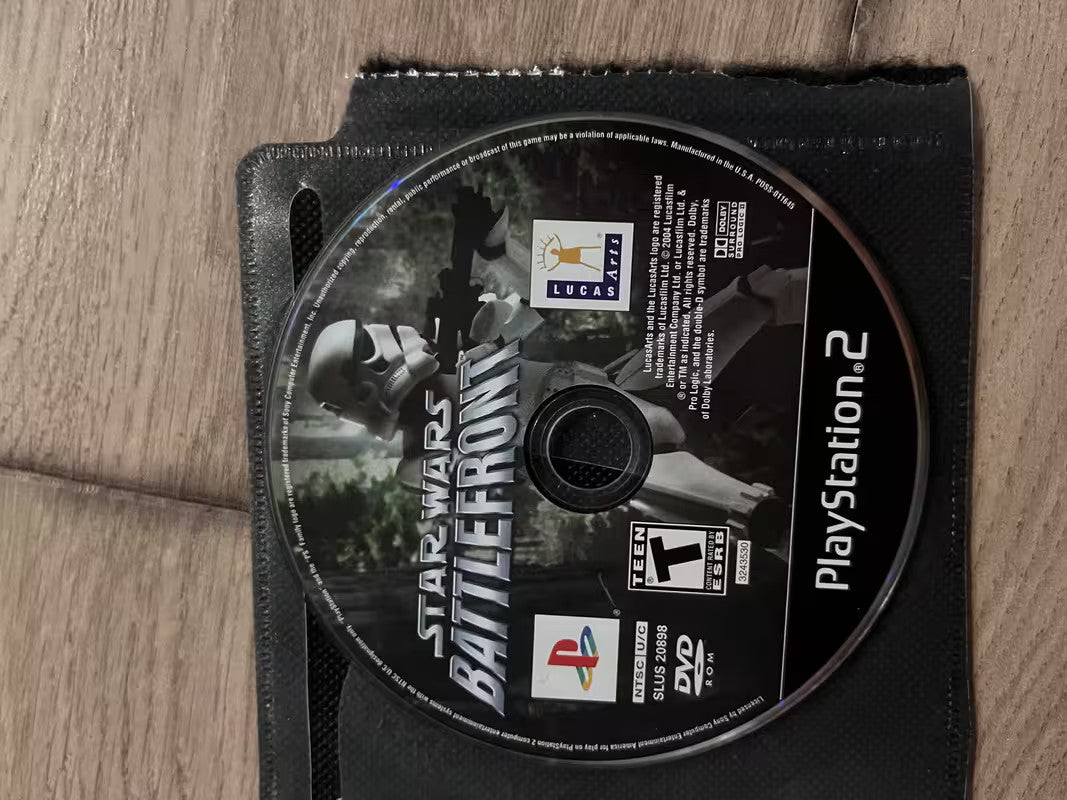 Star Wars Battlefront (Sony Playstation 2, 2004) DISC ONLY