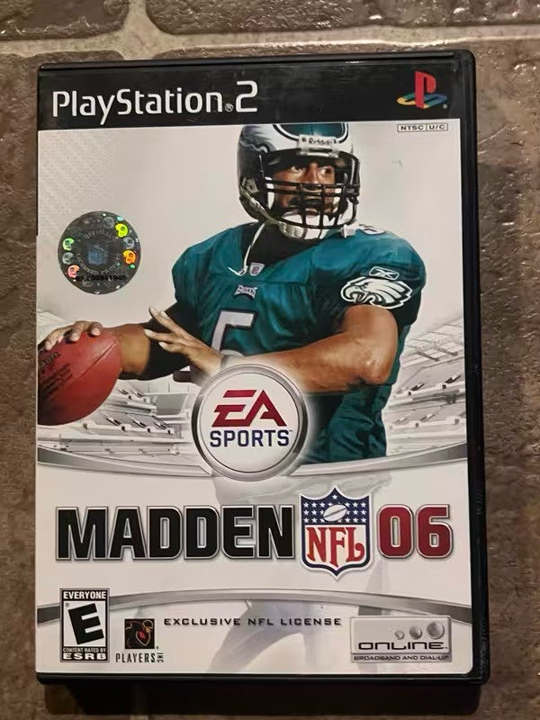 Madden NFL 06 (Sony Playstation 2 PS2, 2005) CIB COMPLETE
