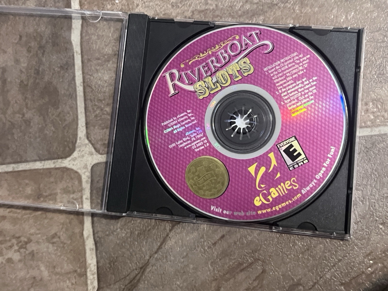 RiverBoat Slots (PC, 2004) DISC ONLY