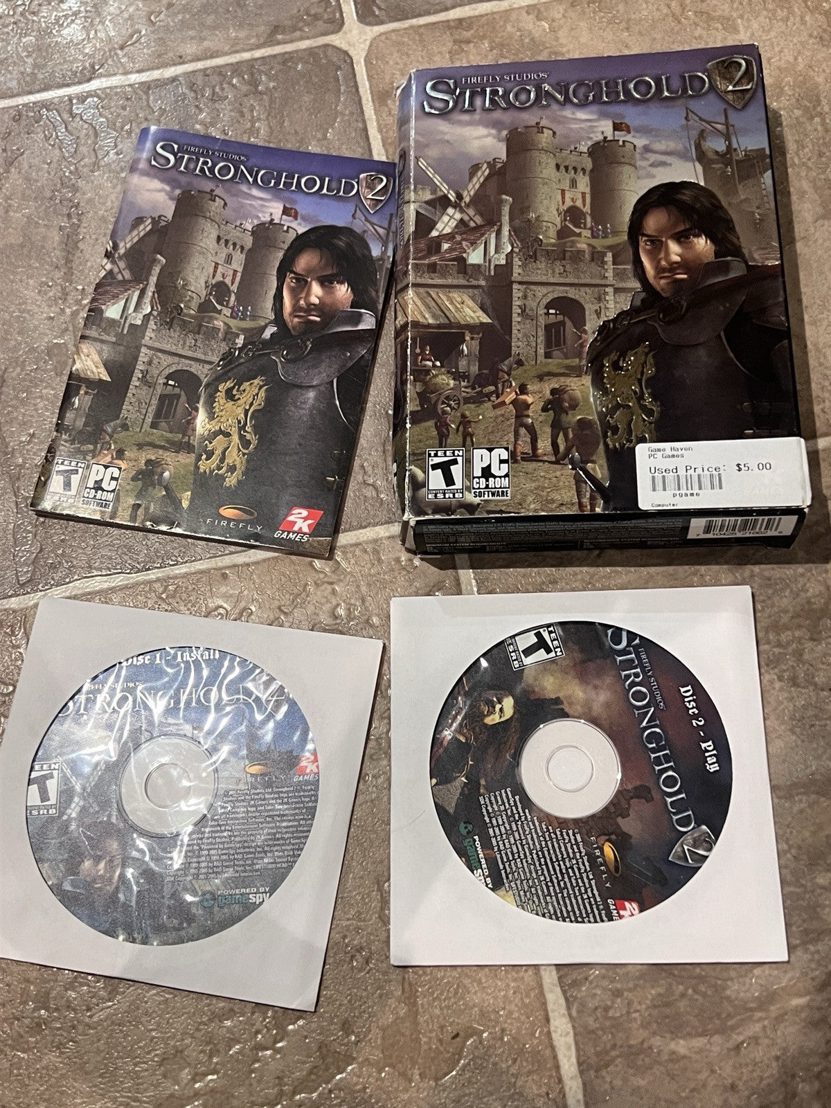 Stronghold 2 (PC, 2005) BRAND NEW BOX DAMAGE