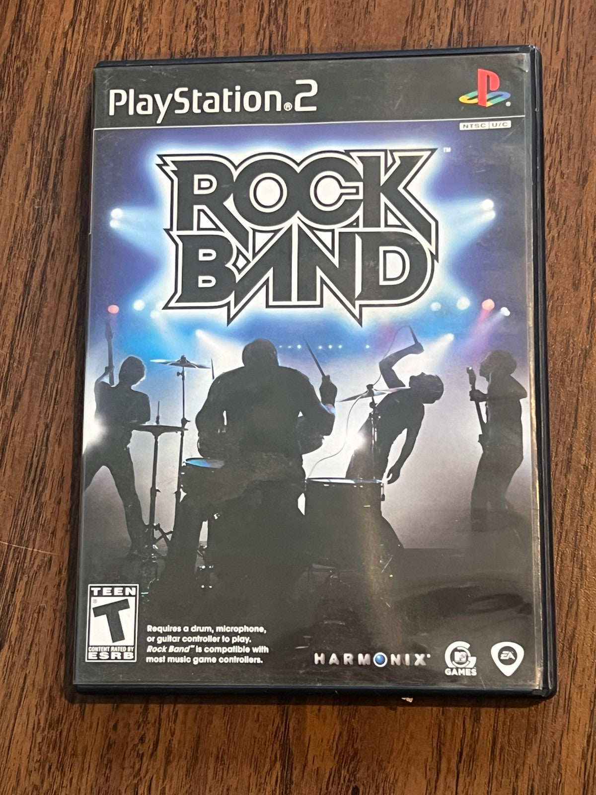 Rock Band (Sony PlayStation 2, 2007) NO MANUAL GAME ONLY