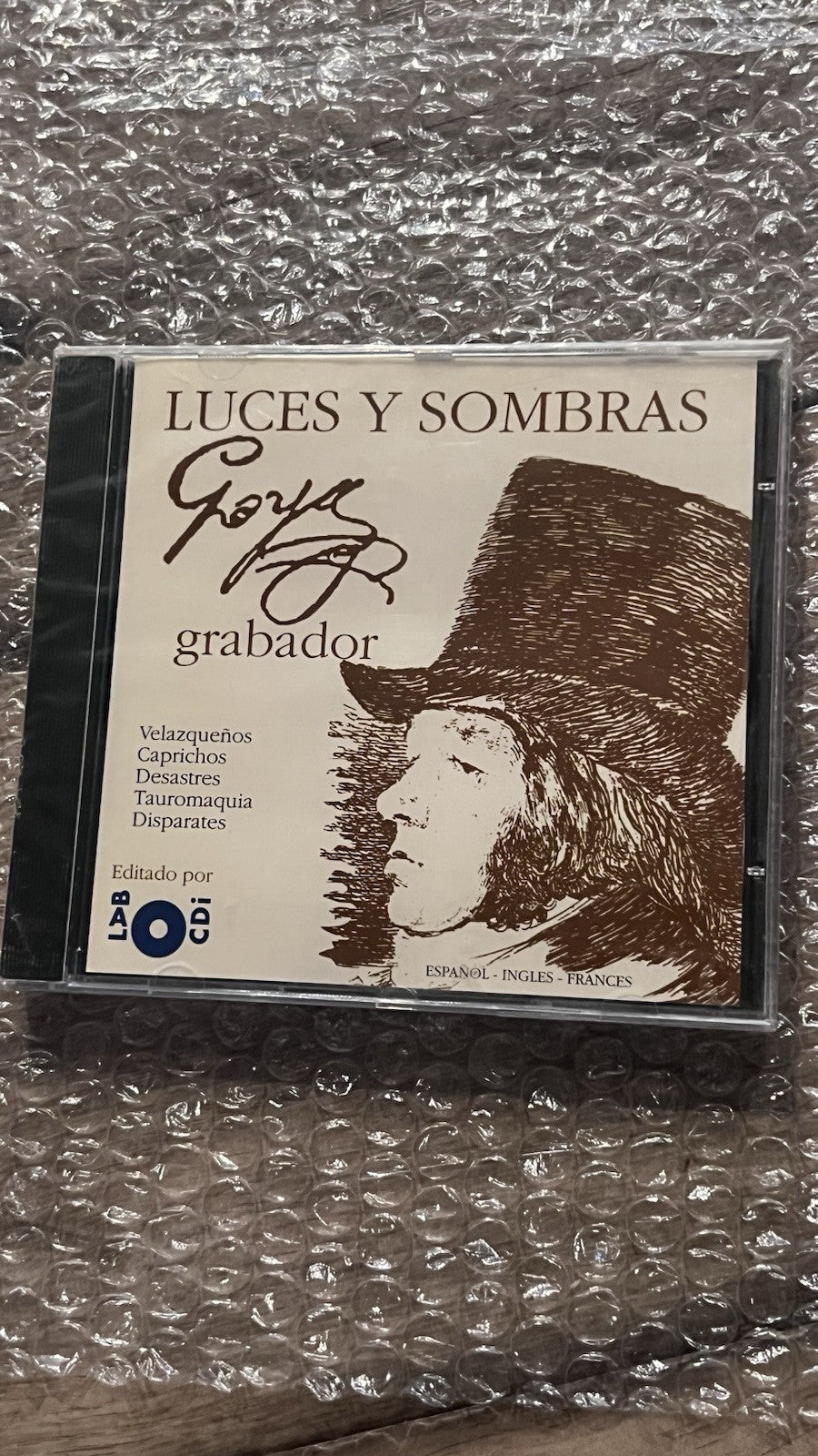 VERY RARE Luces Y Sombras grabador (Phillips CD-i, 1996) BRAND NEW SEALED