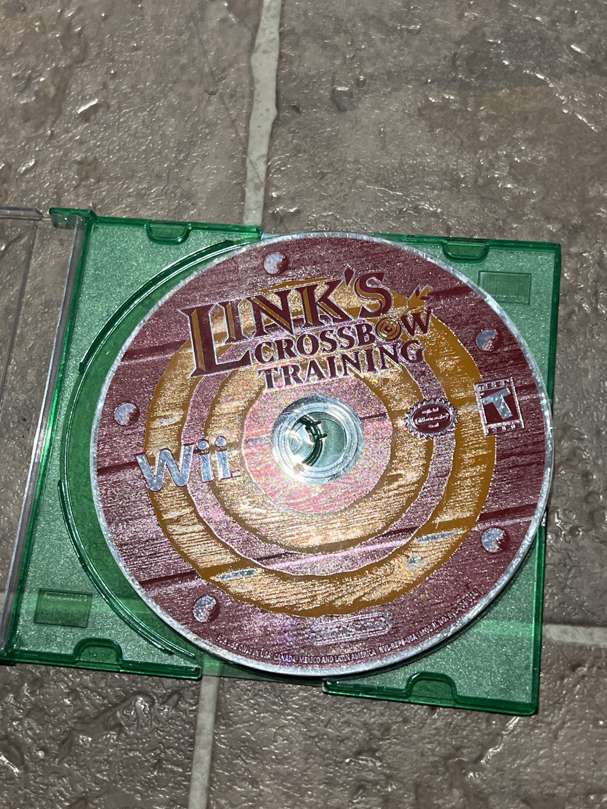 Link's Crossbow Training (Nintendo Wii, 2007) DISC ONLY