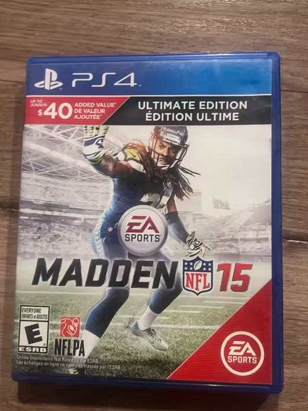 Madden NFL 15: Ultimate Edition (Sony Playstation 4, 2014) CIB