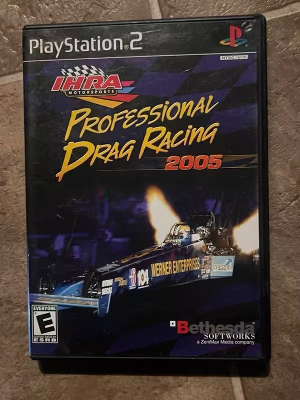 IHRA Professional Drag Racing 2005 (Sony Playstation 2 PS2, 2004) CIB COMPLETE