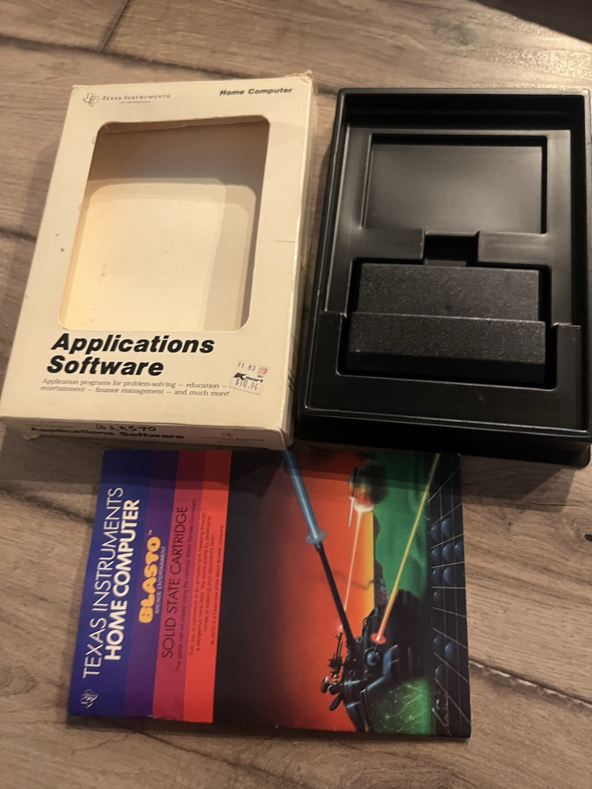 Blasto (TI-99/4a Texas Instruments Home Computer, 1981) CIB