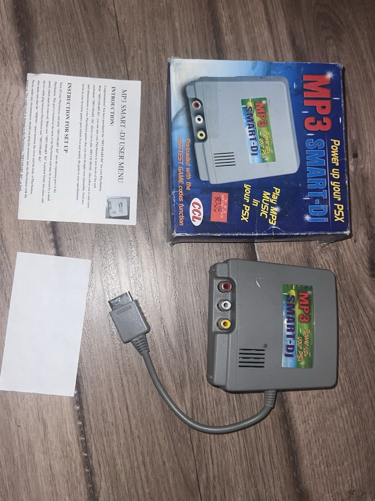 MP3 Smart DJ CCL CIB PS1 Playstation 1 PSX