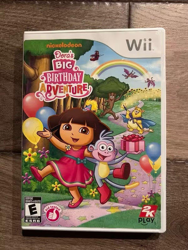 Dora's Big Birthday Adventure (Nintendo Wii, 2010) CIB