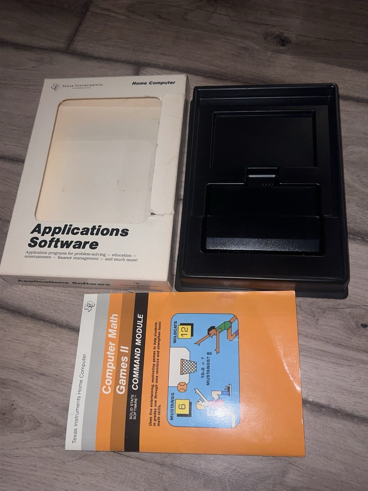 Computer Math Games II (TI-99/4a Texas Instruments Home Computer, 1982) CIB