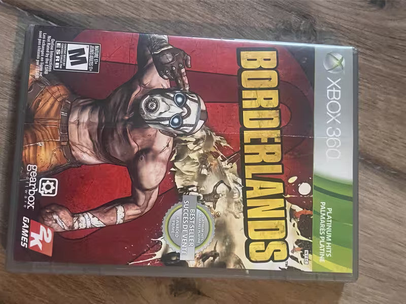 Borderlands: Platinum Hits (Microsoft Xbox 360, 2009) CIB