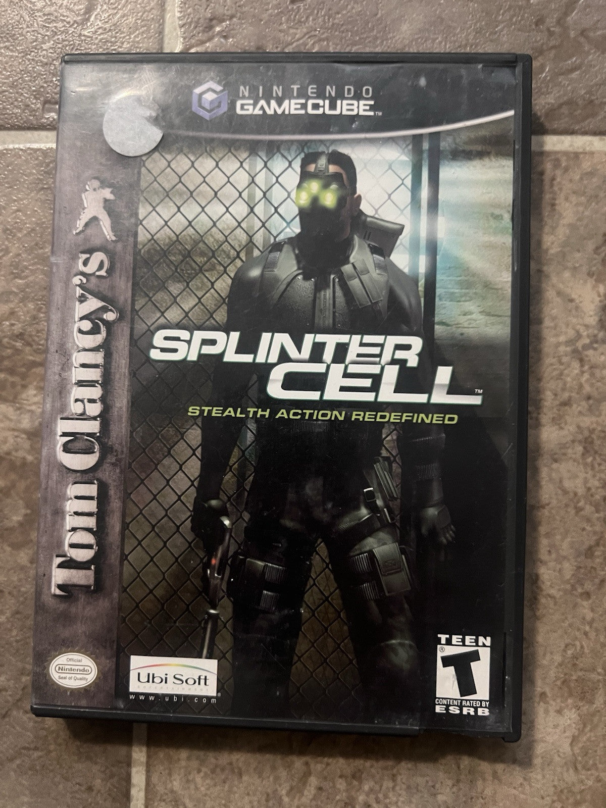 Tom Clancy's Splinter Cell (Nintendo GameCube, 2003) NO MANUAL