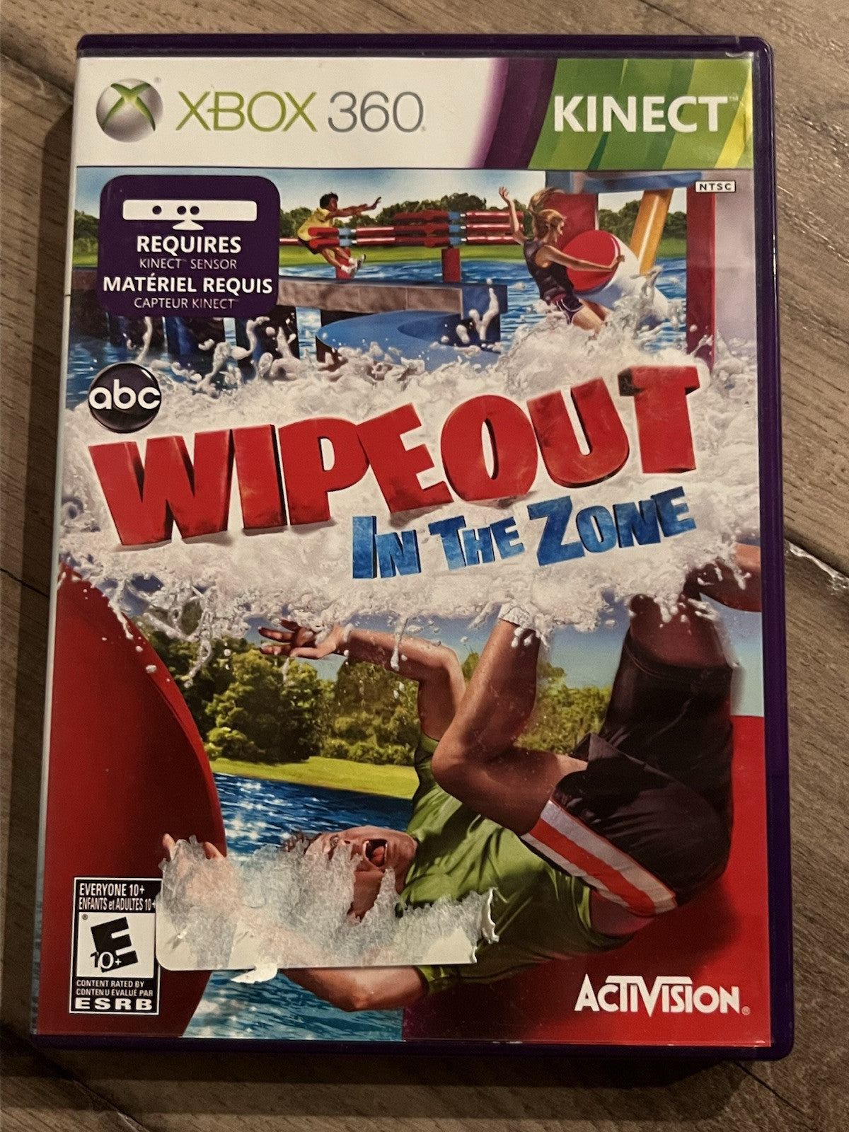Wipeout: In the Zone (Microsoft Xbox 360, 2011) NO MANUAL