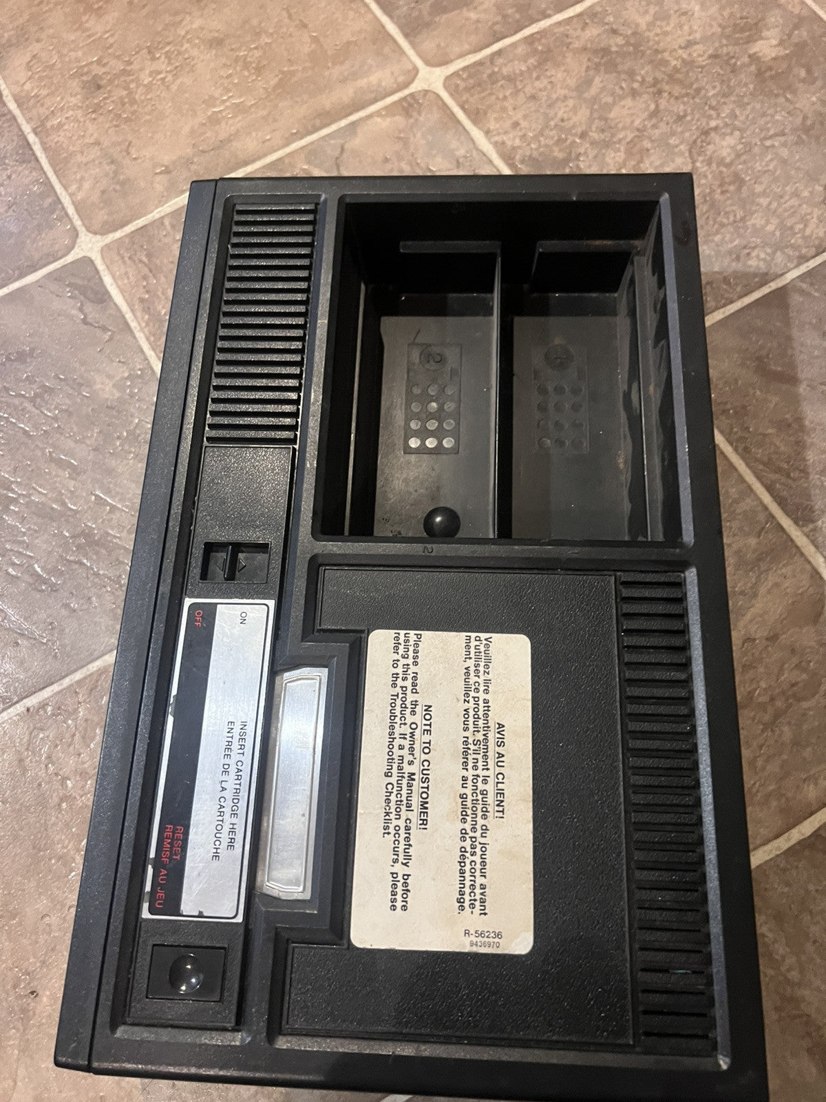 Untested Coleco ColecoVision Video Game Console Only