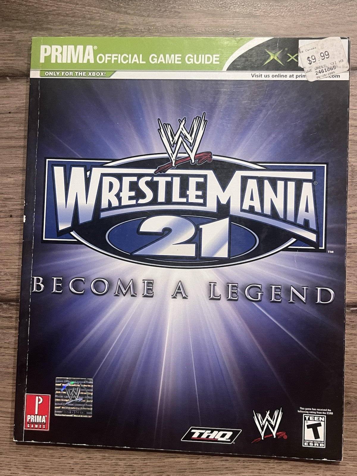 WWE Wrestlemania 21 Prima Official Game Guide Paperback 2005